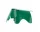 Eames Elephant Small RE, emerald