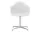 Eames Plastic Armchair DAL, cotton white