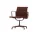 Aluminium Chair EA 108, dark red/dark bordeaux