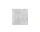 Glass Mat Square Hippo, white-grey