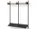 Wardrobe Shelf 2, oak/black
