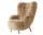 Petra VB3 Lounge Chair, oak/sheepskin Honey