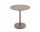 Linear Steel Café Table Ø70, taupe