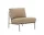 Settle Lounge Chair without armrest, Ribbed Weave 5/taupe