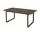 Kuma Dining Table 180x100 cm, dark oiled oak