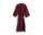 Waffle Bathrobe, burgundy