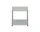 USM Haller Side Table M21, light grey