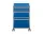 USM Haller M63 Mobile Pedestal, gentian blue
