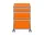 USM Haller M63 Mobile Pedestal, pure orange