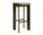 Chisel 30 Bar Stool H75, green umber lacquered beech / Linara 313