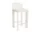 Chisel 35 Bar Stool H65, cream white lacquered beech