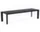 Chisel 30 Table Rectangular 300x95 cm, black lacquered oak