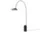 Arum Arched Floor Lamp, black