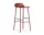 Form Bar Chair 75 cm Steel, red