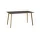 CPH Deux 210 Table L140, stone grey/oak