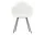 Eames Plastic Armchair DAX, white