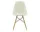 Eames Fiberglass Side Chair DSW, parchment/ash