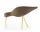 Shorebird Large, walnut / brass