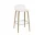 Visu Counter Stool 65 cm, oak/white