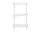 Block Shelf, white/white