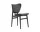 Elephant Chair, black oak / Dunes Leather - Anthracite 21003