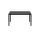 Workshop Dining Table 140x92, black oak / black linoleum