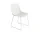 Fiber Side Chair Sled Base, natural white