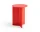 Slit Table Wood High, candyred