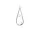 Pearls 65 Pendant, shiny nickel