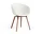 AAC 22 Chair Walnut Veneer, white