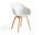 AAC 222 Chair Oak Veneer, white