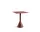 Palissade Cone Table 65x65, iron red