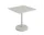 Linear Steel Café Table 70x70, grey
