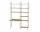 String Workspace B Shelving Set, oak/black