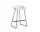 AAS 38 Bar Stool Low Black Steel, melange cream