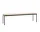 Ville AV28 Bench, bronze green / teak