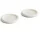 Barro Plate Ø18 set of 2, white
