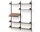 Living Shelf, walnut/black