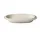 Edge Bowl Ecru Stoneware, 21x30 cm