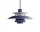 PH 5 Mini Pendant Lamp, monochrome dusty indigo