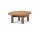 Brasilia Ottoman, Dunes Camel/walnut