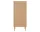 Cana Wardrobe w. Wooden Doors,  oiled oak