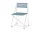 X-Line Chair Chrome, powder blue