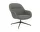Fiber Lounge Armchair Swivel, Heart 13/black