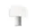Bellhop Glass T Table Lamp, white