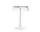 Bon Jour Table Lamp, matte chrome/transparent