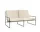 Desert 2-Seater, black / off-white