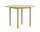 Annex Round Table Ø110, lacquered oak