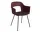 Layout Armchair 213 Seat Upholstery, black/bordeaux/Remix 373