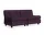 Amanta 2-Seater Sofa, Turf burgundy